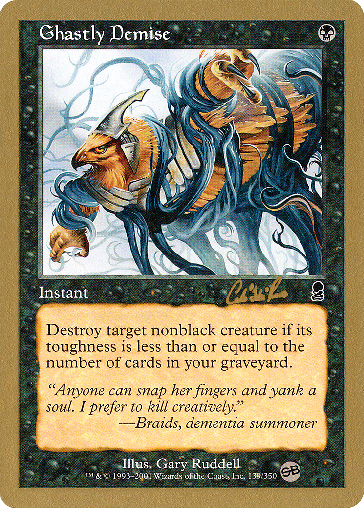 Ghastly Demise (WC02-CR139SB) - World Championship Decks 2002