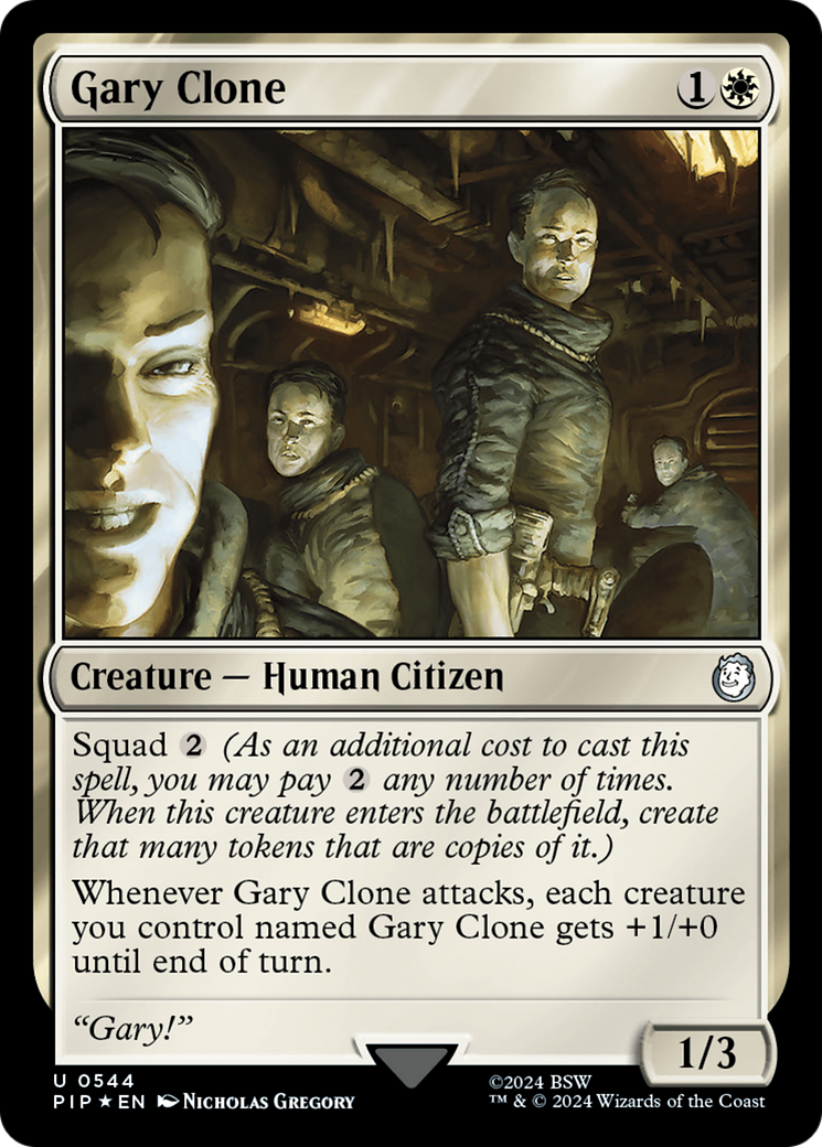 Gary Clone (PIP-544) - Fallout Foil - Premium MTG Single from Wizards of the Coast - Just $5.97! Shop now at Game Crave Tournament Store