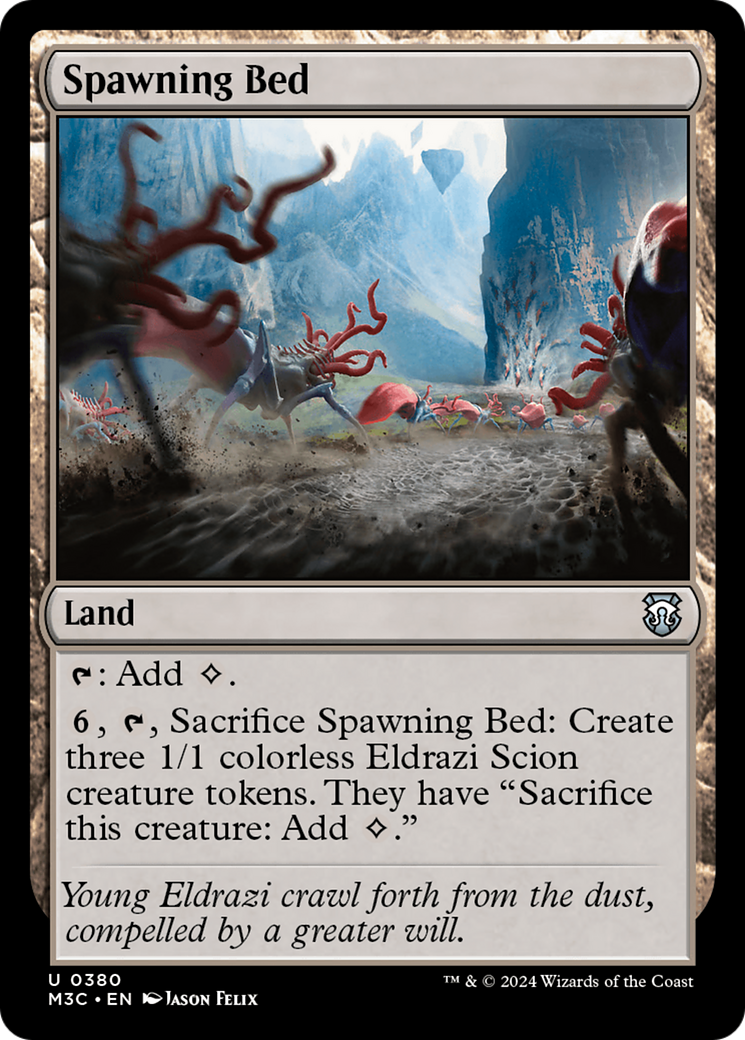 Spawning Bed (M3C-380) - Modern Horizons 3 Commander Foil - Premium MTG Single from Wizards of the Coast - Just $0.25! Shop now at Game Crave Tournament Store