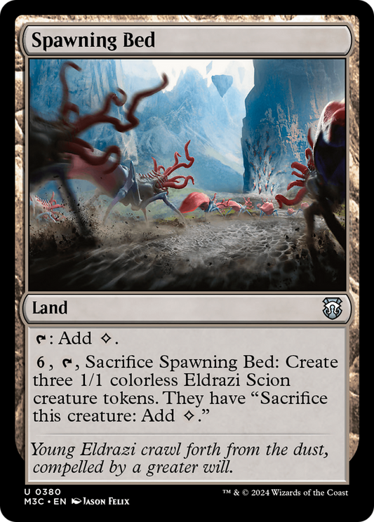 Spawning Bed (M3C-380) - Modern Horizons 3 Commander - Premium MTG Single from Wizards of the Coast - Just $0.25! Shop now at Game Crave Tournament Store