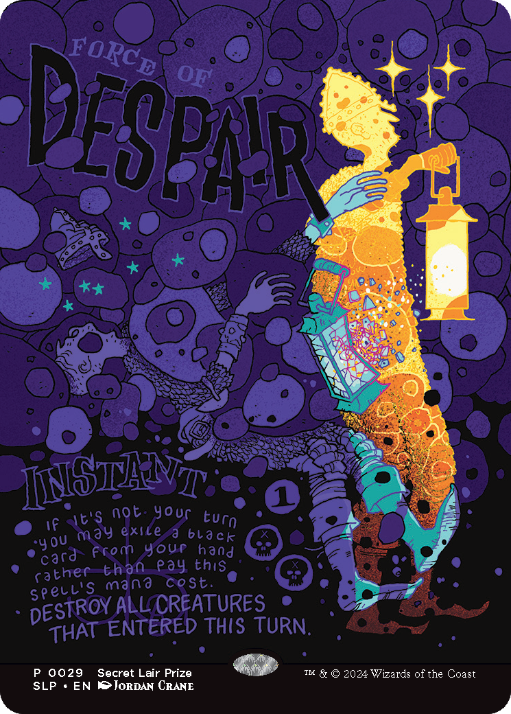 Force of Despair (SLP-029) - Secret Lair Showdown (Borderless)