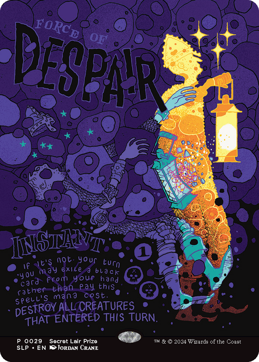 Force of Despair (SLP-029) - Secret Lair Showdown (Borderless)