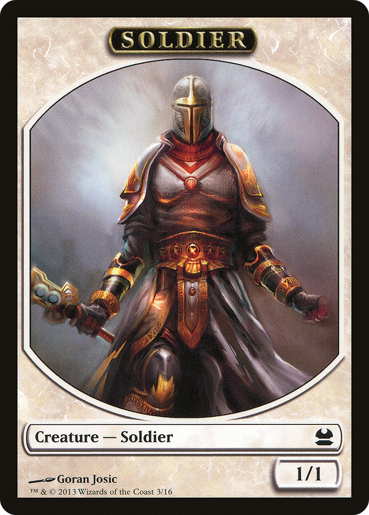 Soldier (TMMA-003) - Modern Masters Tokens