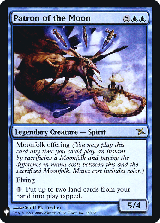 Patron of the Moon (FMB1-028) - Mystery Booster Retail Edition Foils Foil