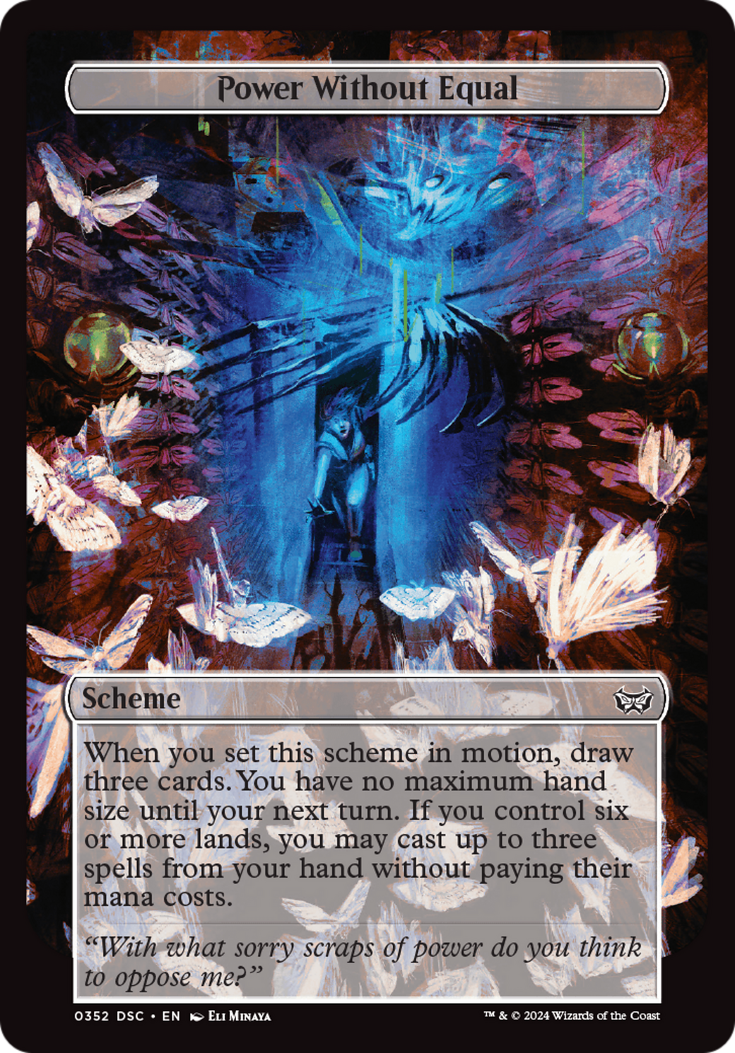 Power Without Equal (DSC-352) - Duskmourn: House of Horror Commander - Premium MTG Single from Wizards of the Coast - Just $0.53! Shop now at Game Crave Tournament Store