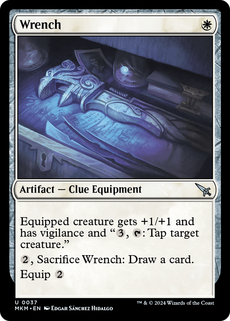 Wrench (MKM-037) - Murders at Karlov Manor Foil - Premium MTG Single from Wizards of the Coast - Just $0.25! Shop now at Game Crave Tournament Store