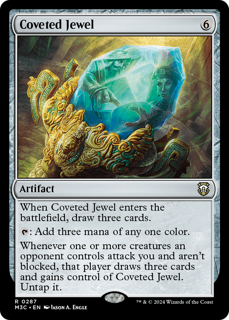 Coveted Jewel (M3C-287) - Modern Horizons 3 Commander Foil - Premium MTG Single from Wizards of the Coast - Just $0.25! Shop now at Game Crave Tournament Store