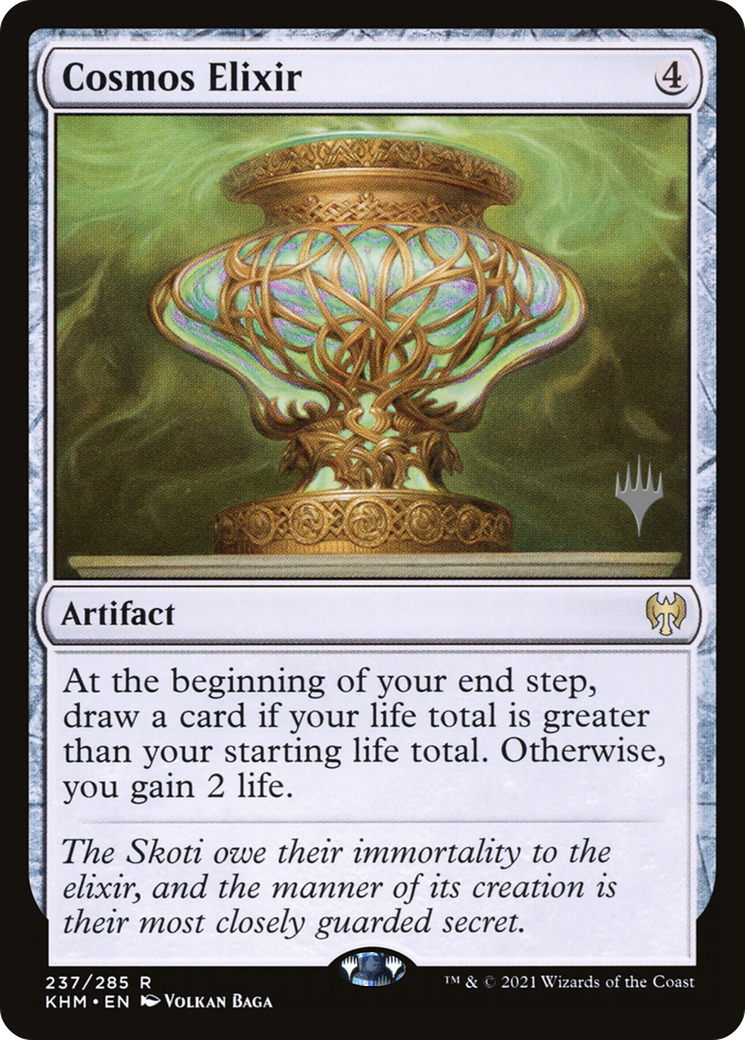 Cosmos Elixir (PKHM-237P) - Kaldheim Promos Foil