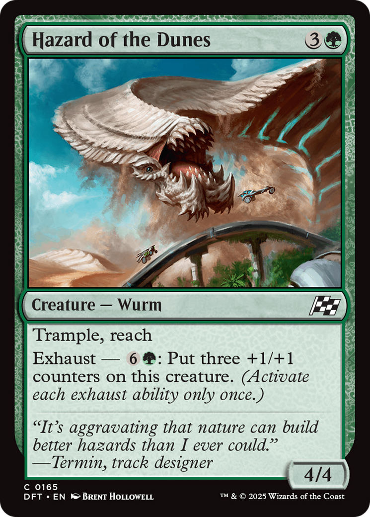 Hazard of the Dunes (DFT-165) - Aetherdrift Foil - Premium MTG Single from Wizards of the Coast - Just $0.08! Shop now at Game Crave Tournament Store
