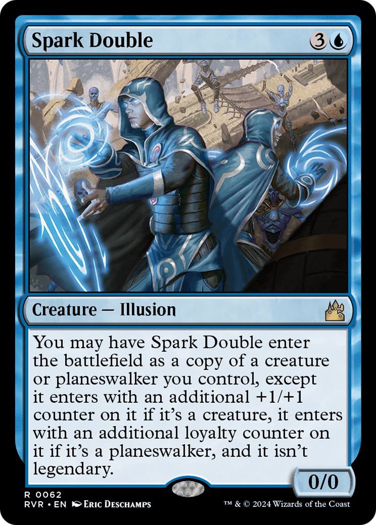 Spark Double (RVR-062) - Ravnica Remastered Foil - Premium MTG Single from Wizards of the Coast - Just $5.93! Shop now at Game Crave Tournament Store