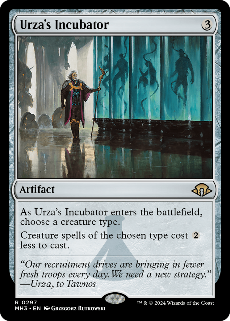 Urza's Incubator (MH3-297) - Modern Horizons 3 Foil - Premium MTG Single from Wizards of the Coast - Just $13.52! Shop now at Game Crave Tournament Store