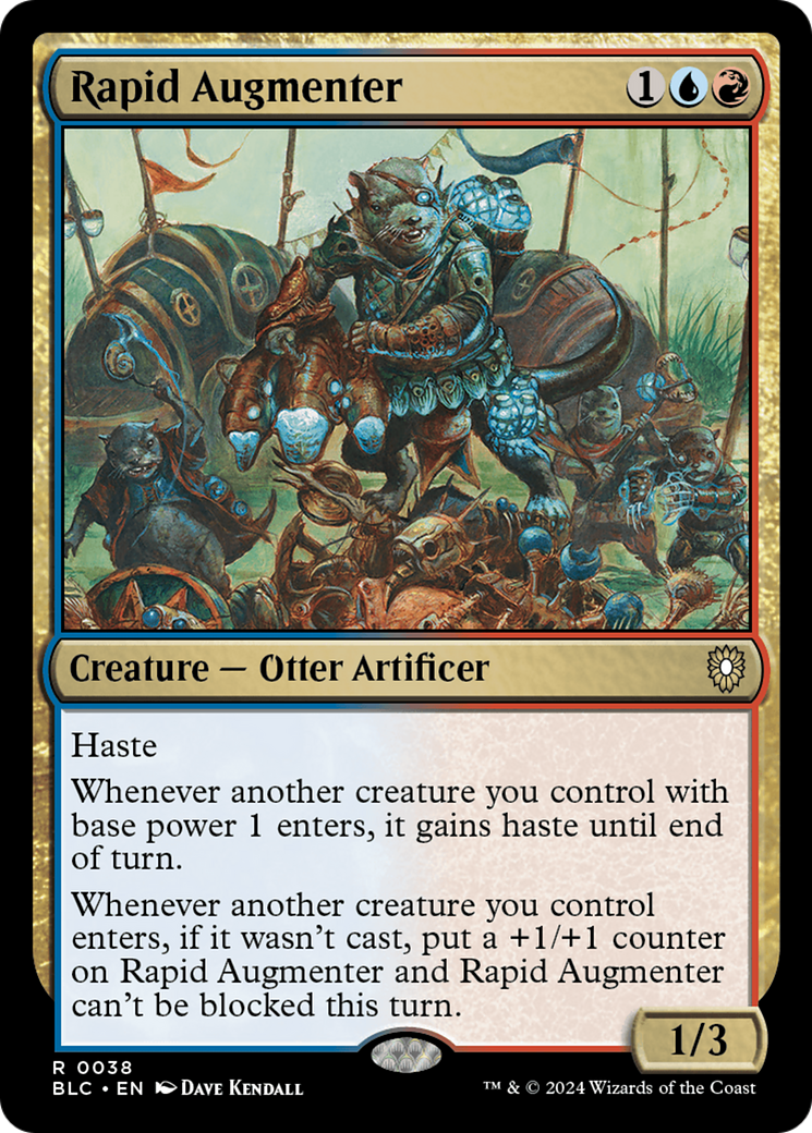 Rapid Augmenter (BLC-038) - Bloomburrow Commander - Premium MTG Single from Wizards of the Coast - Just $0.26! Shop now at Game Crave Tournament Store