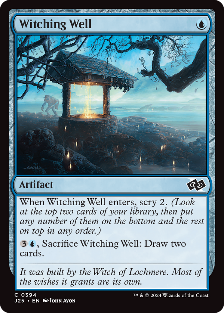 Witching Well (J25-394) - Foundations Jumpstart - Premium MTG Single from Wizards of the Coast - Just $0.25! Shop now at Game Crave Tournament Store