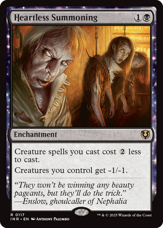 Heartless Summoning (-117) - Innistrad Remastered - Premium MTG Single from Wizards of the Coast - Just $0.38! Shop now at Game Crave Tournament Store