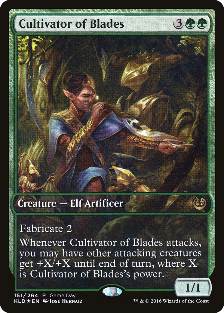 Cultivator of Blades (PKLD-151) - Kaladesh Promos Foil