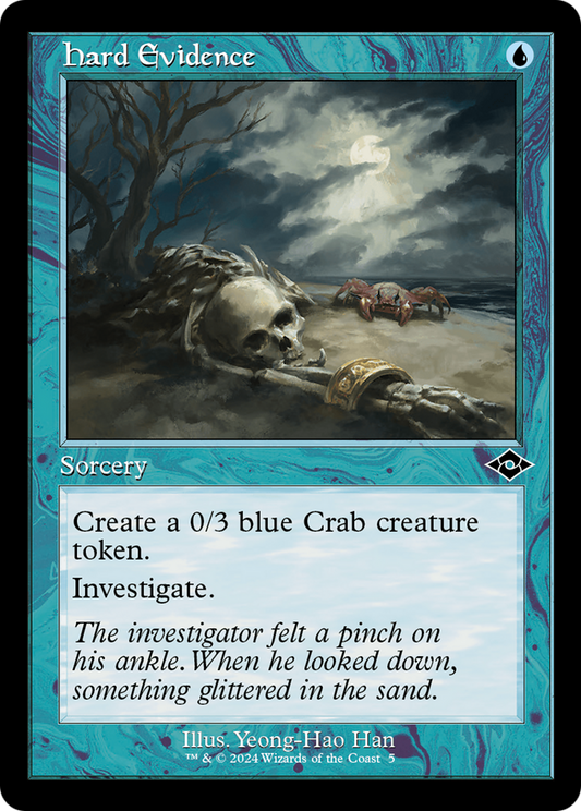 Hard Evidence (Retro Frame) (MH2-005) - Modern Horizons 2 Timeshifts