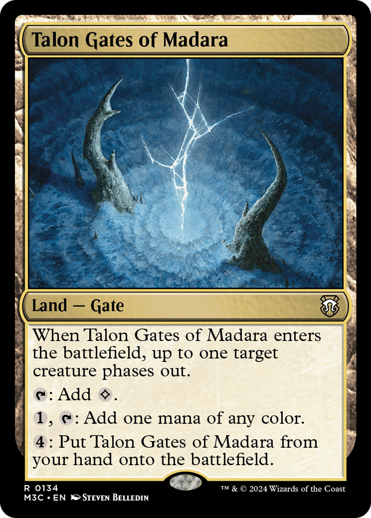 Talon Gates of Madara (M3C-134) - Modern Horizons 3 Commander Foil - Premium MTG Single from Wizards of the Coast - Just $10.68! Shop now at Game Crave Tournament Store