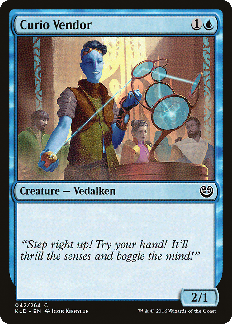 Curio Vendor (KLD-042) - Kaladesh - Premium MTG Single from Wizards of the Coast - Just $0.25! Shop now at Game Crave Tournament Store