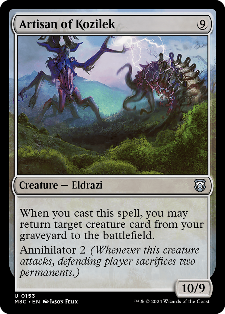 Artisan of Kozilek (M3C-153) - Modern Horizons 3 Commander Foil - Premium MTG Single from Wizards of the Coast - Just $0.41! Shop now at Game Crave Tournament Store