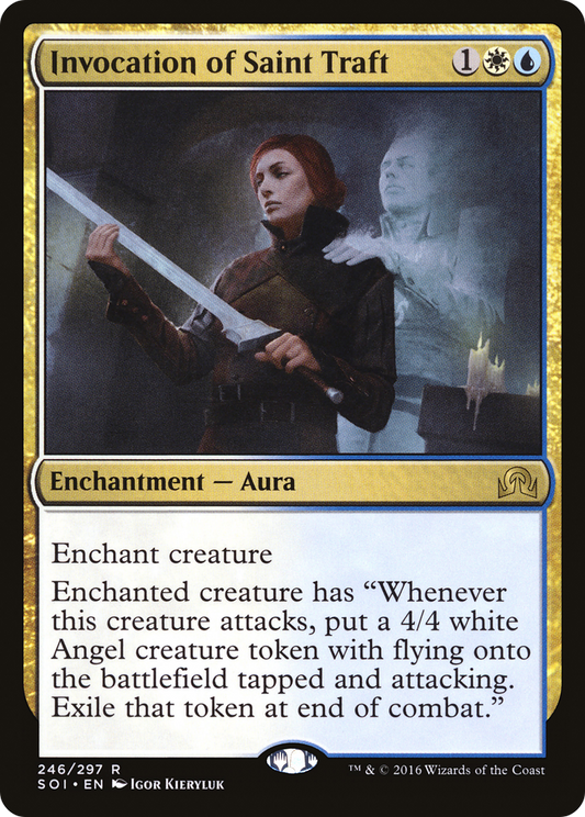 Invocation of Saint Traft (SOI-246) - Shadows over Innistrad