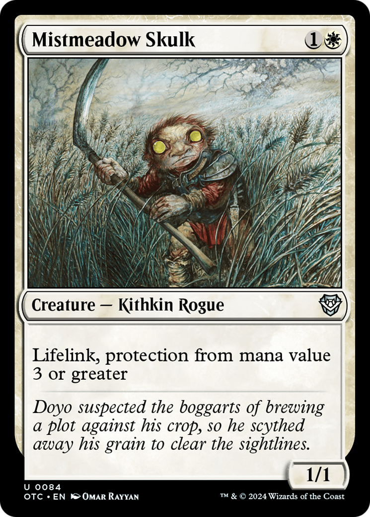 Mistmeadow Skulk (OTC-084) - Outlaws of Thunder Junction Commander - Premium MTG Single from Wizards of the Coast - Just $0.25! Shop now at Game Crave Tournament Store