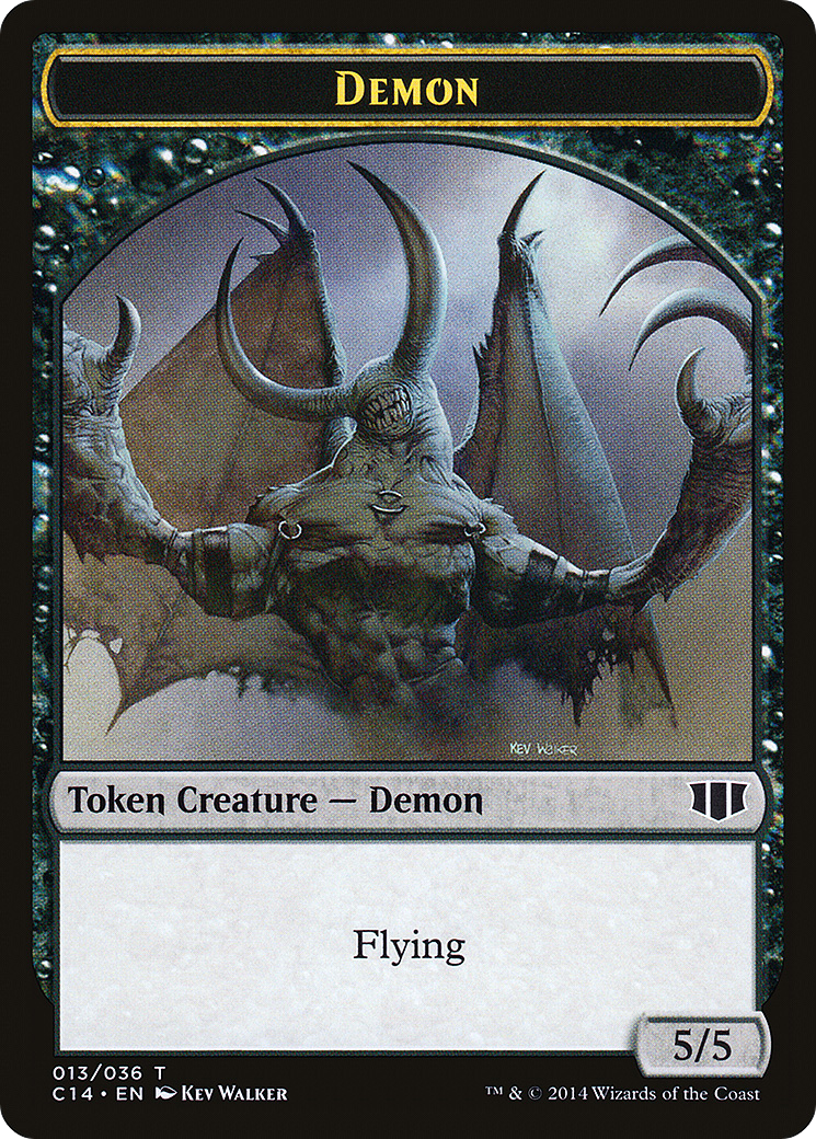 Demon (TC14-013) - Commander 2014 Tokens