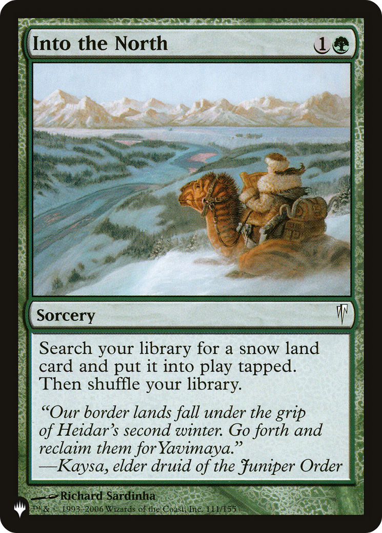 Into the North (PLIST-328) - The List