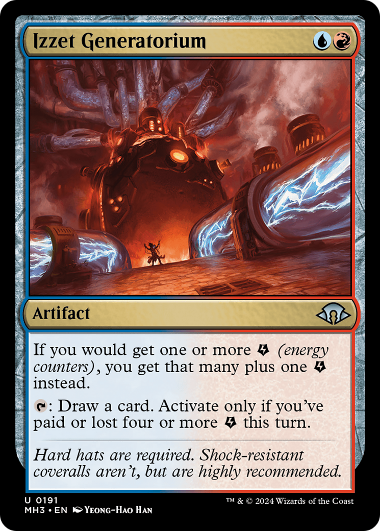 Izzet Generatorium (MH3-191) - Modern Horizons 3 Foil - Premium MTG Single from Wizards of the Coast - Just $0.42! Shop now at Game Crave Tournament Store