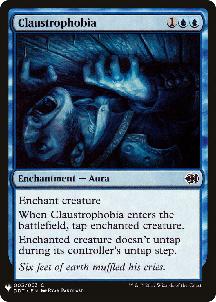 Claustrophobia (MB1-319) - Mystery Booster