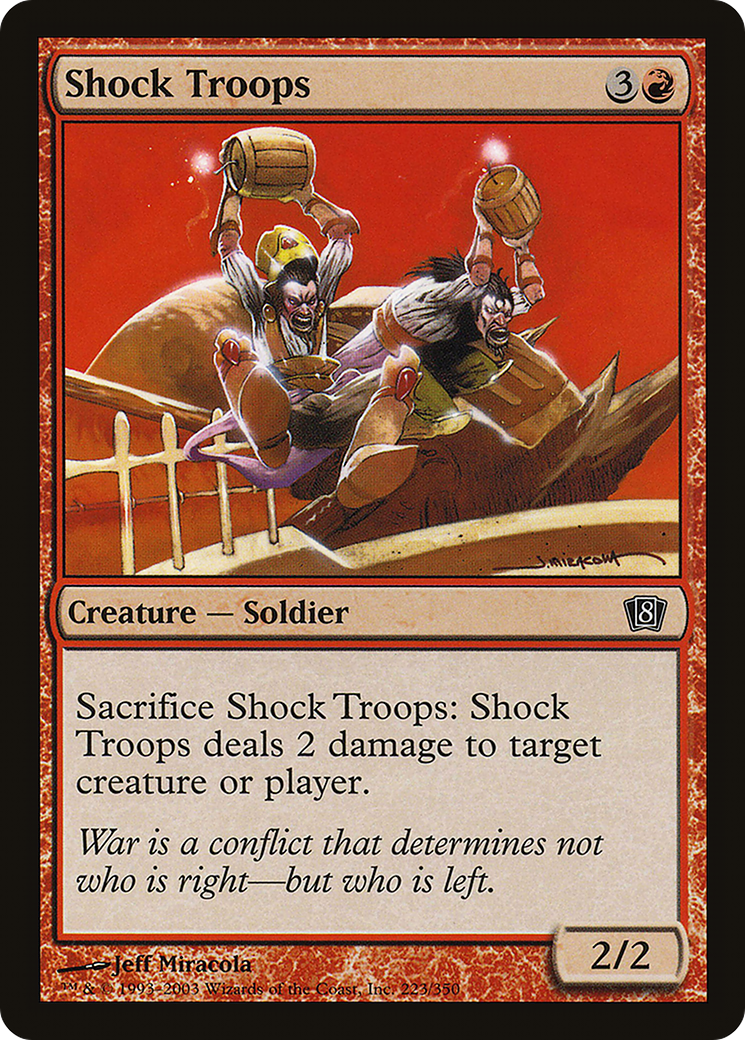 Shock Troops (8ED-223★) - 8th Edition