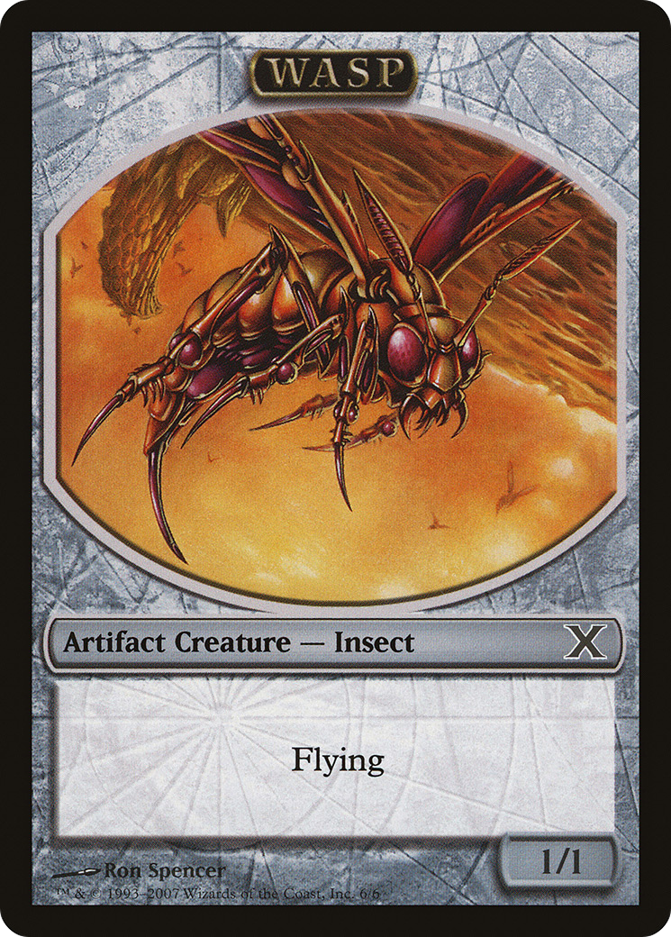 Wasp (T10E-006) - Tenth Edition Tokens