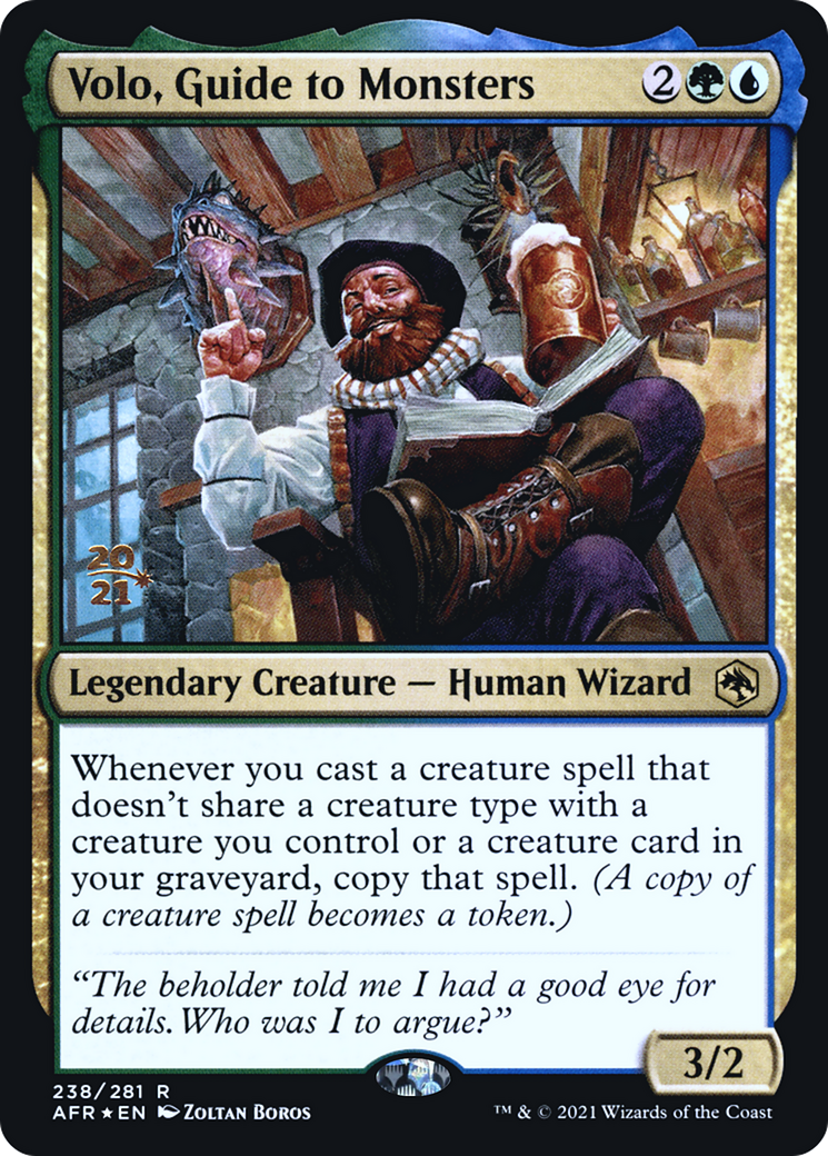 Volo, Guide to Monsters (PAFR-238S) - Adventures in the Forgotten Realms Promos Foil