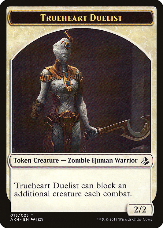 Trueheart Duelist (AKH-013) - Amonkhet Tokens Foil