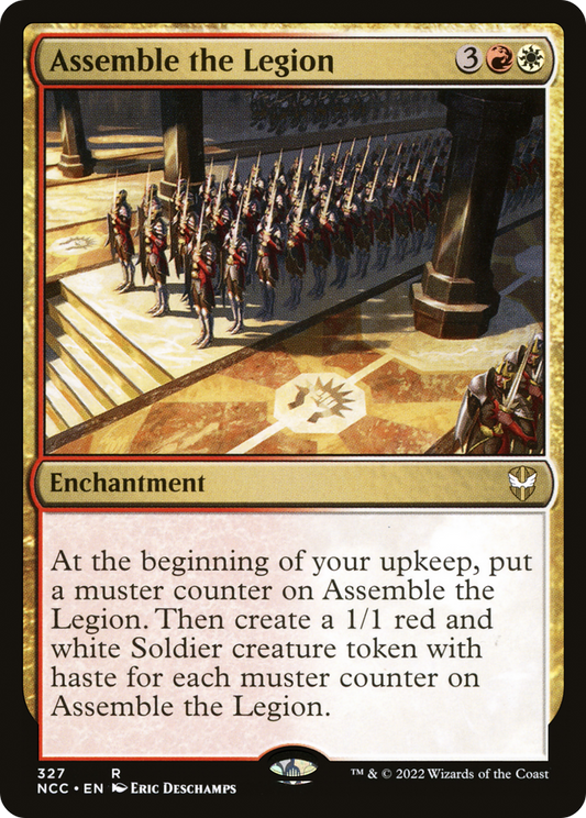 Assemble the Legion (NCC-327) - New Capenna Commander - Premium MTG Single from Wizards of the Coast - Just $0.08! Shop now at Game Crave Tournament Store