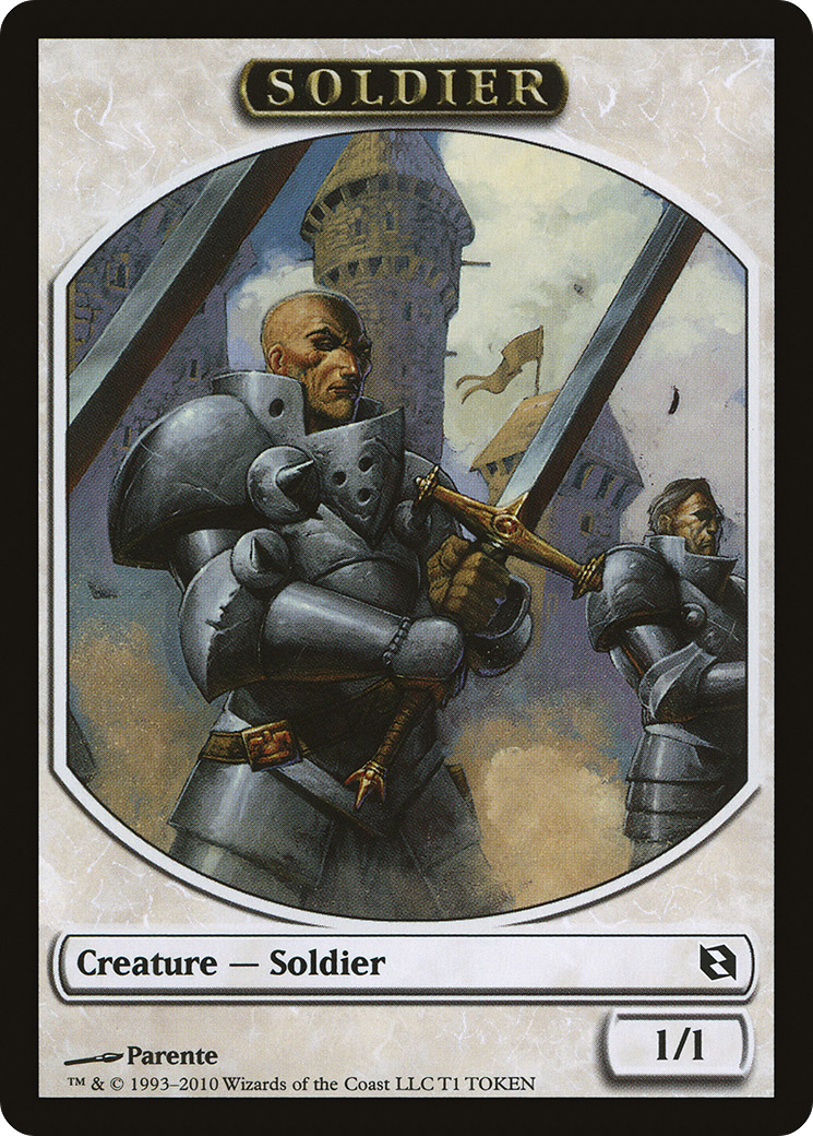 Soldier (TDDF-001) - Duel Decks: Elspeth vs. Tezzeret Tokens