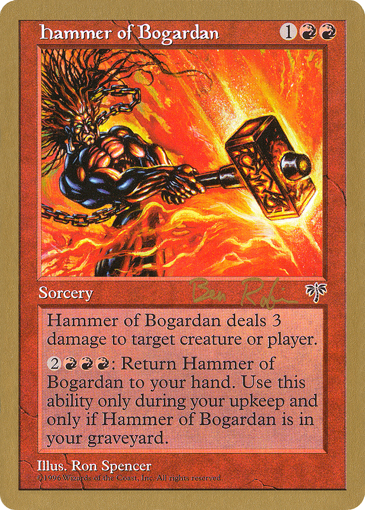 Hammer of Bogardan (WC98-BR181) - World Championship Decks 1998