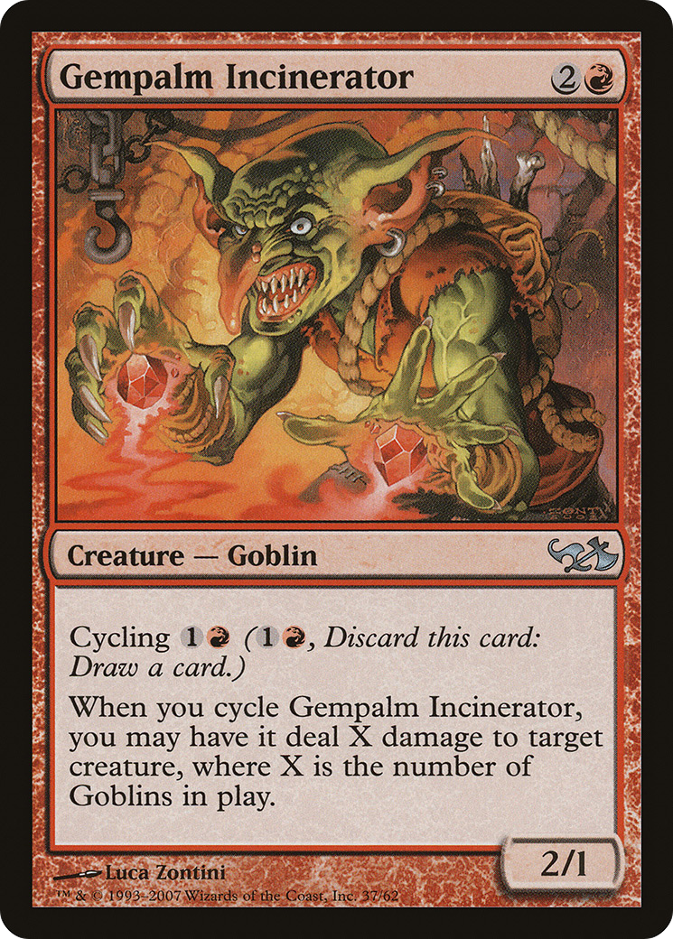 Gempalm Incinerator (DD1-037) - Duel Decks: Elves vs. Goblins