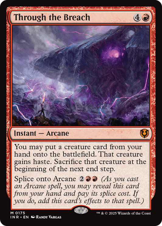 Through the Breach (-175) - Innistrad Remastered - Premium MTG Single from Wizards of the Coast - Just $0.45! Shop now at Game Crave Tournament Store