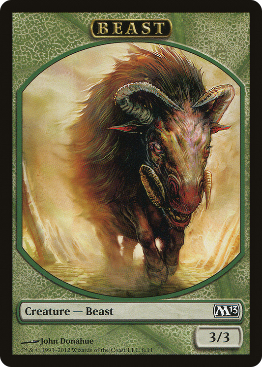 Beast (TM13-008) - Magic 2013 Tokens