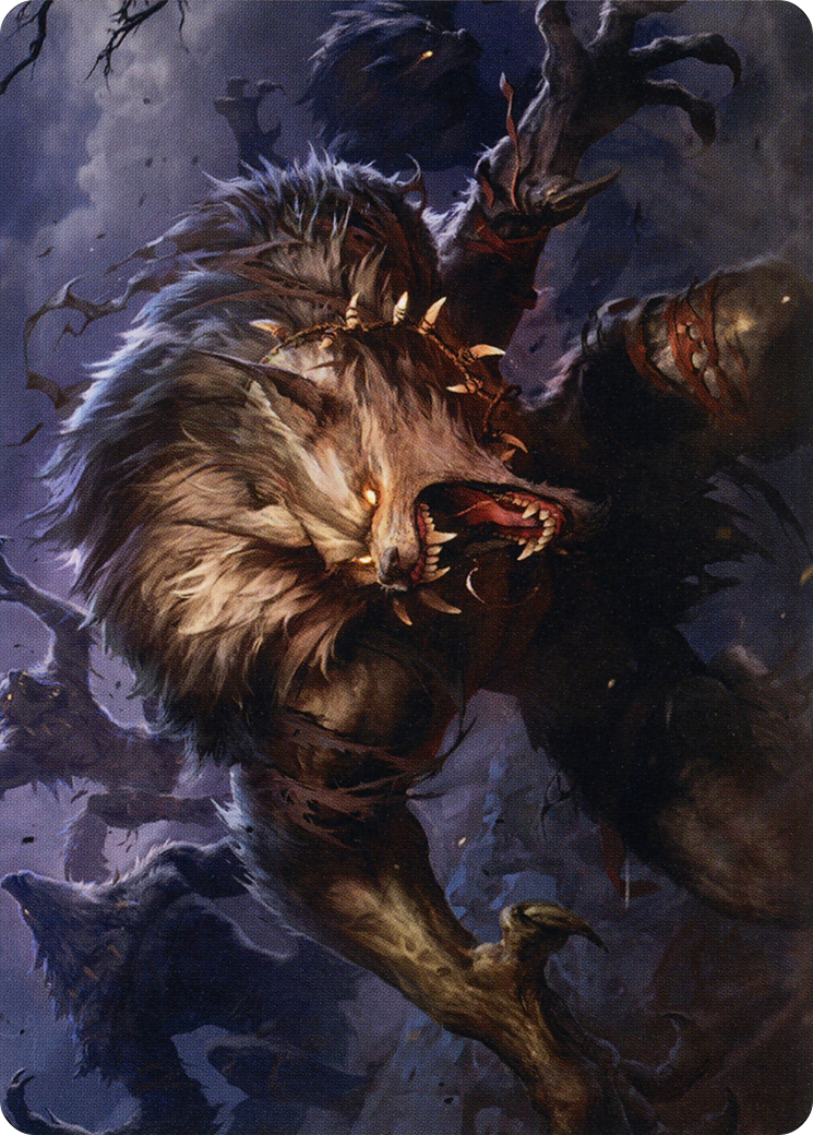 Village Reavers // Village Reavers (AMID-045) - Midnight Hunt Art Series (Borderless) Foil - Premium MTG Single from Wizards of the Coast - Just $0! Shop now at Game Crave Tournament Store