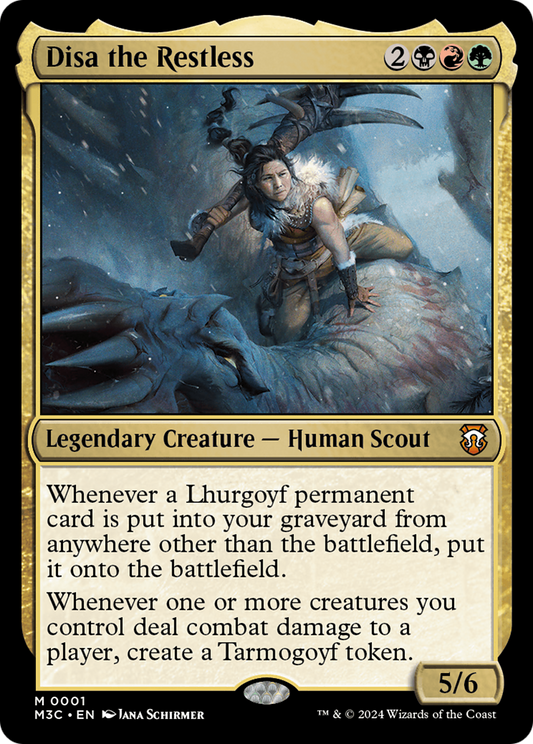 Disa the Restless (M3C-001) - Modern Horizons 3 Commander Foil - Premium MTG Single from Wizards of the Coast - Just $0.26! Shop now at Game Crave Tournament Store