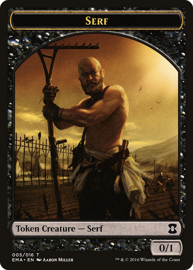Serf (TEMA-005) - Eternal Masters Tokens