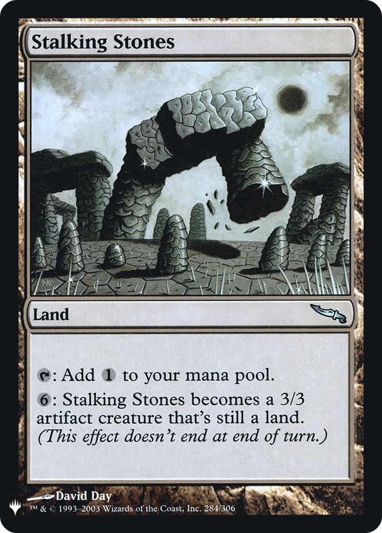 Stalking Stones (FMB1-121) - Mystery Booster Retail Edition Foils Foil