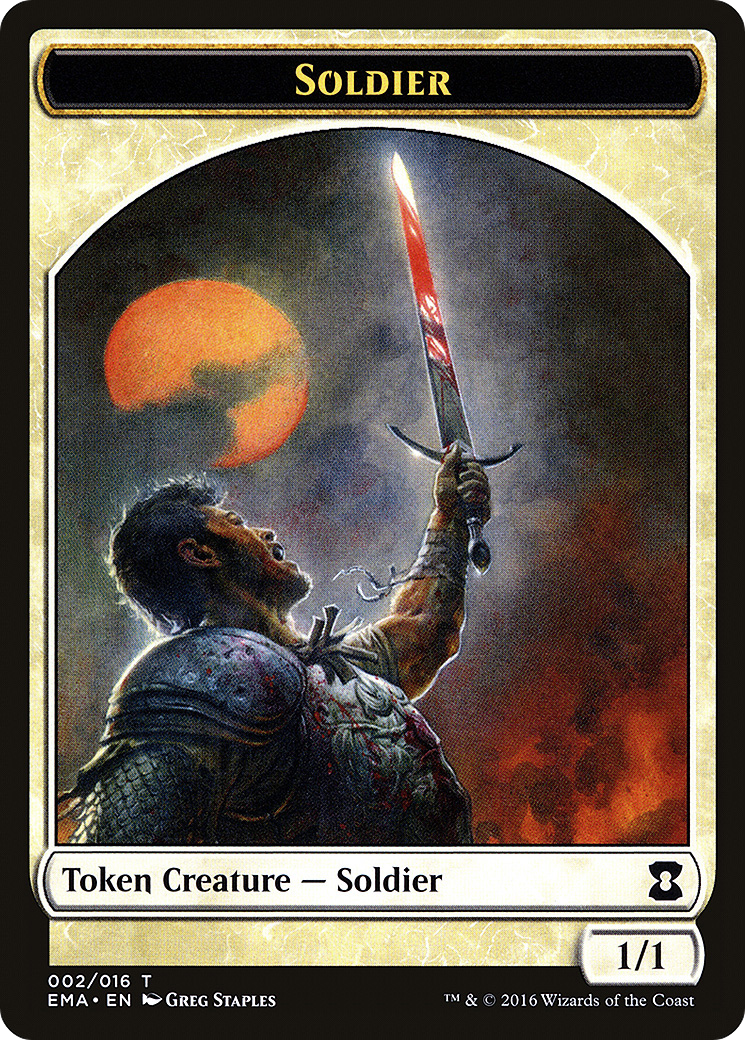 Soldier (TEMA-002) - Eternal Masters Tokens