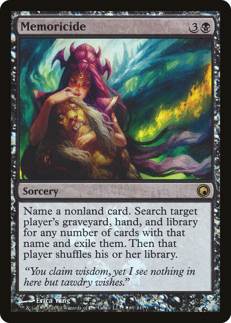 Memoricide (PSOM-69★) - Scars of Mirrodin Promos Foil