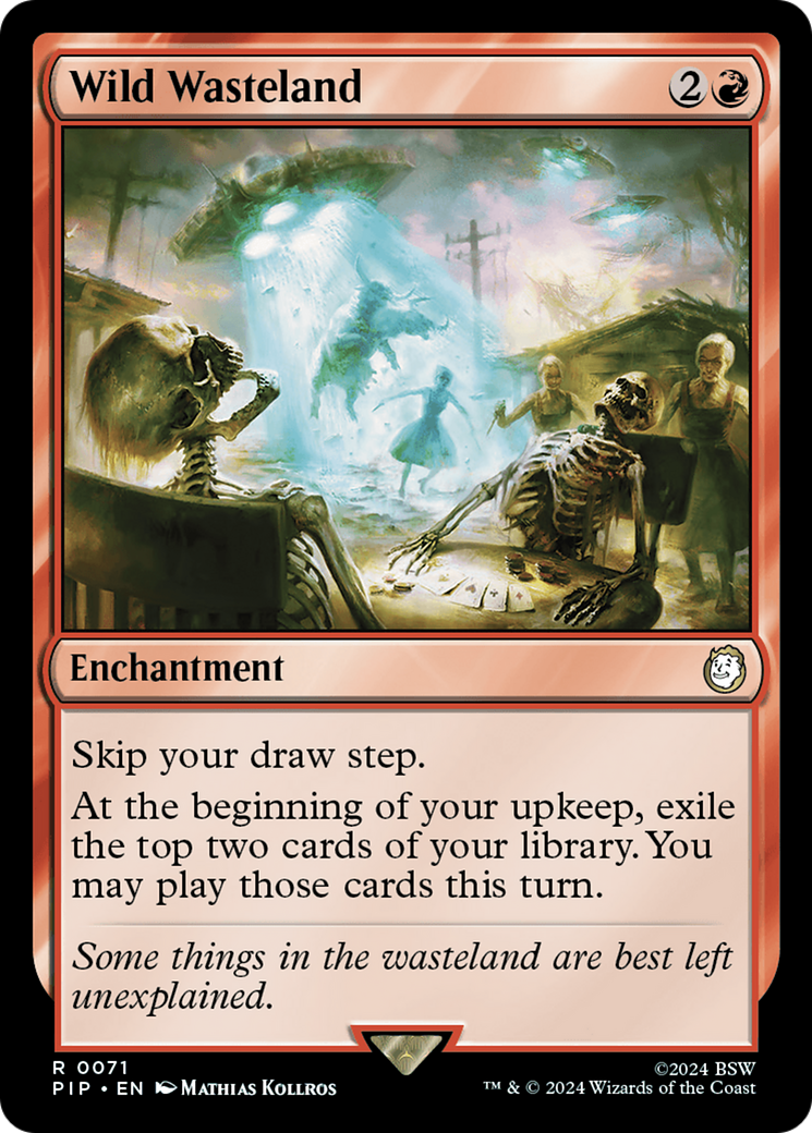 Wild Wasteland (PIP-071) - Fallout - Premium MTG Single from Wizards of the Coast - Just $0.26! Shop now at Game Crave Tournament Store