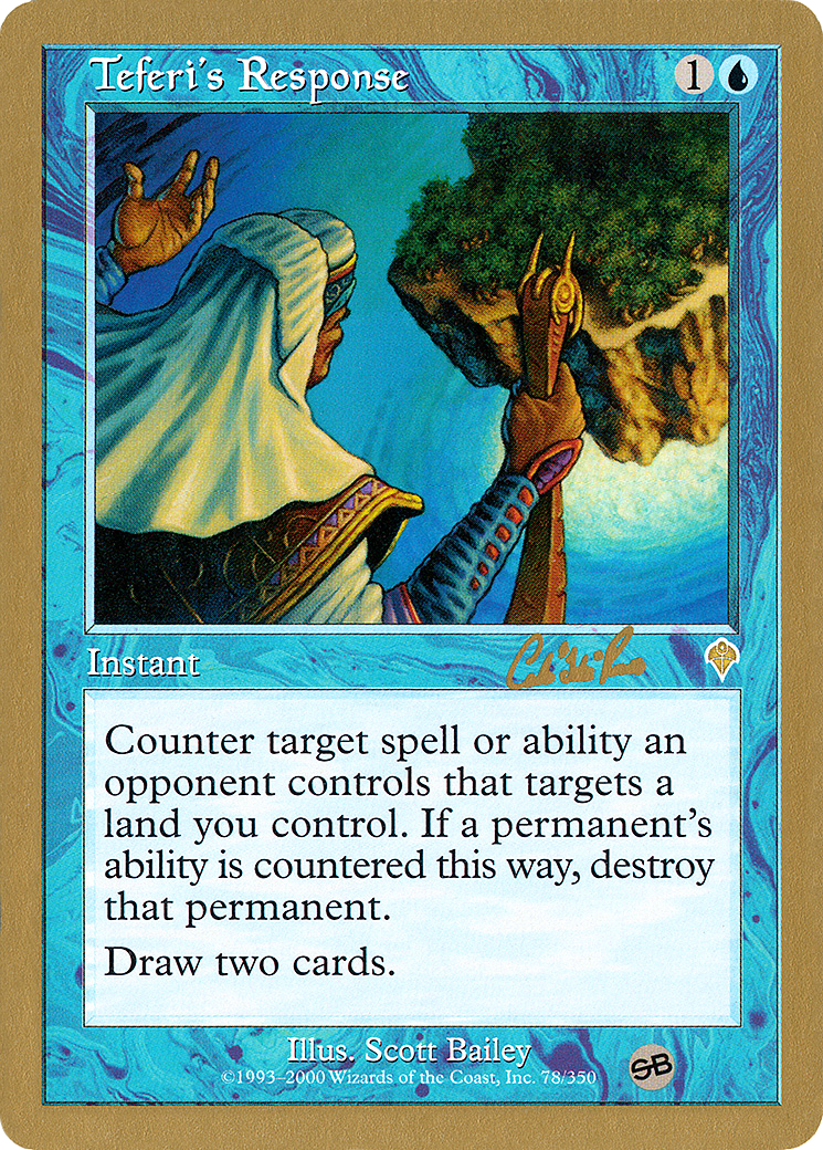 Teferi's Response (WC02-CR78SB) - World Championship Decks 2002
