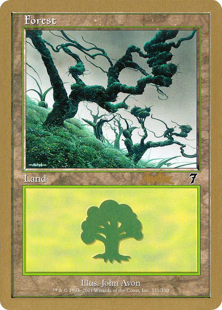 Forest (WC02-BK331) - World Championship Decks 2002