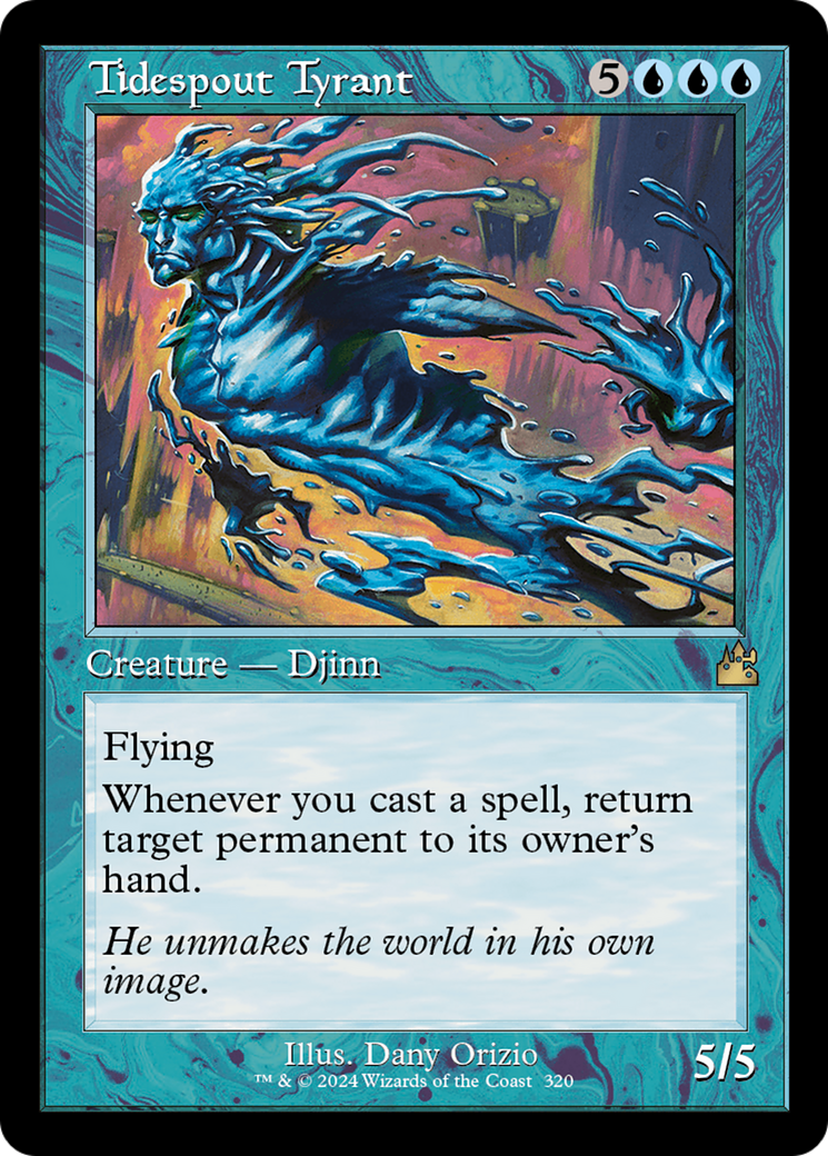 Tidespout Tyrant (RVR-320) - Ravnica Remastered - Premium MTG Single from Wizards of the Coast - Just $0.70! Shop now at Game Crave Tournament Store