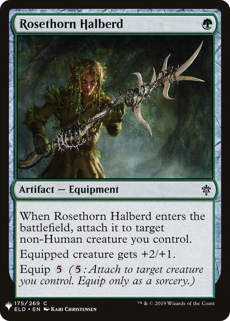 Rosethorn Halberd (MB1-1319) - Mystery Booster